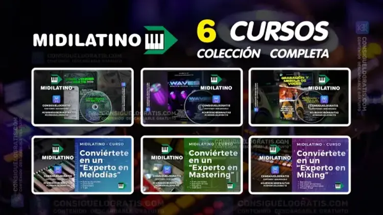 MIDILATINO  Colección Completa de Cursos - Pack de Colección (Spanish) | Descarga